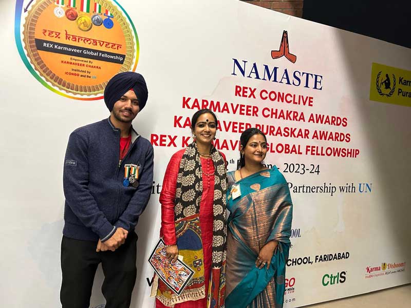 Rex Karam veer chakra Gold 2022 - Raghukul Aryawart
