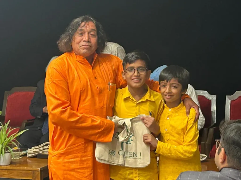 Jhola drive in a national event of Peepal Man of India